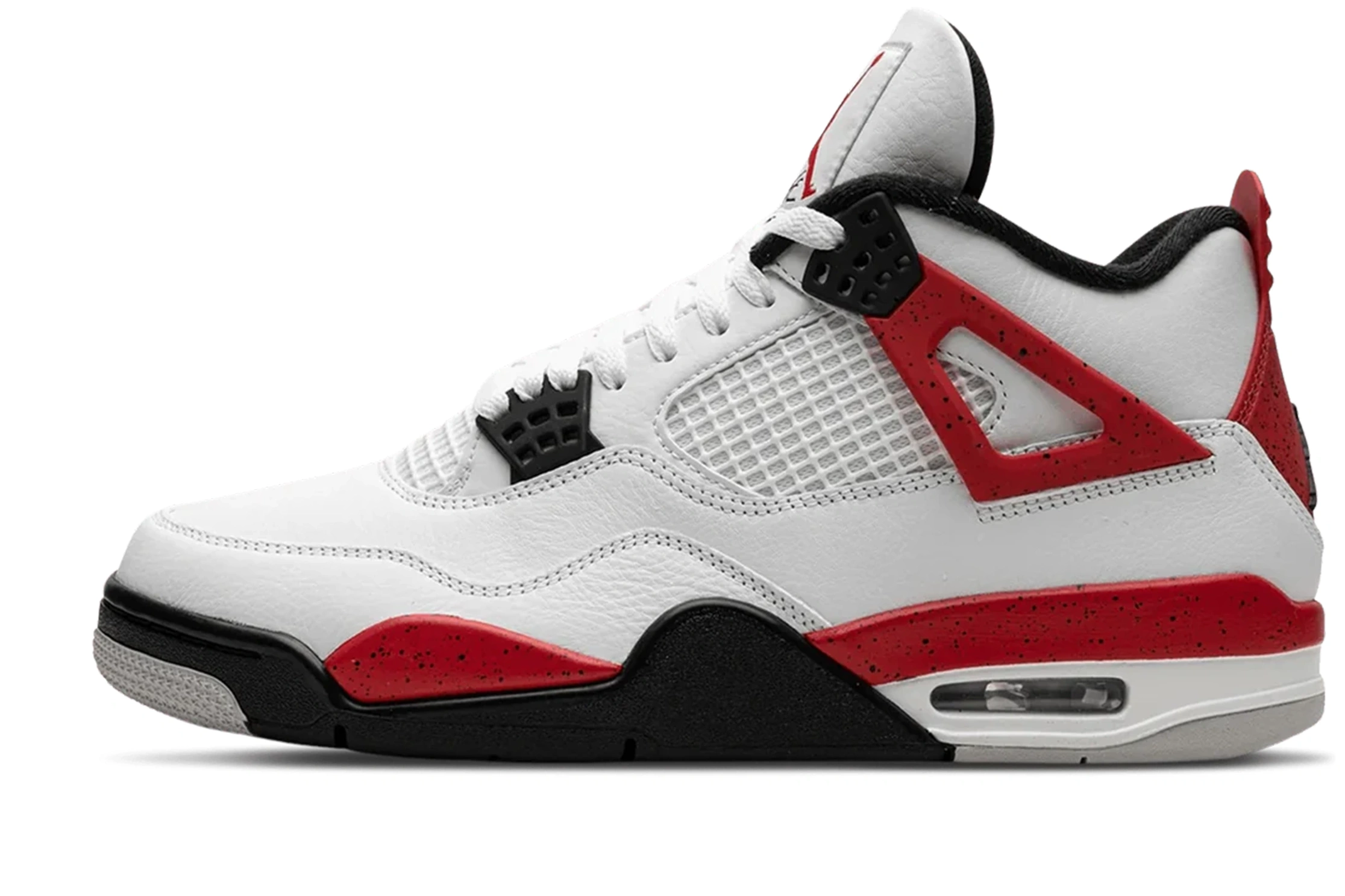 Cement' Jordan Air 4 Retro 'Red 0801